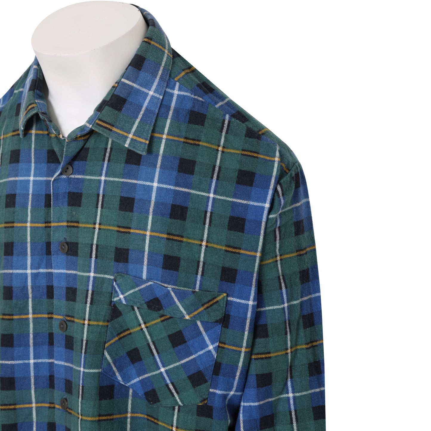 Vintage, 1970s, Brushed Flannel, Work-Leisure