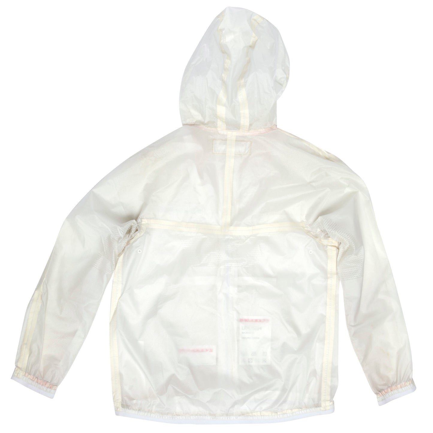 Translucent Nylon Taped Windbreaker Jacket