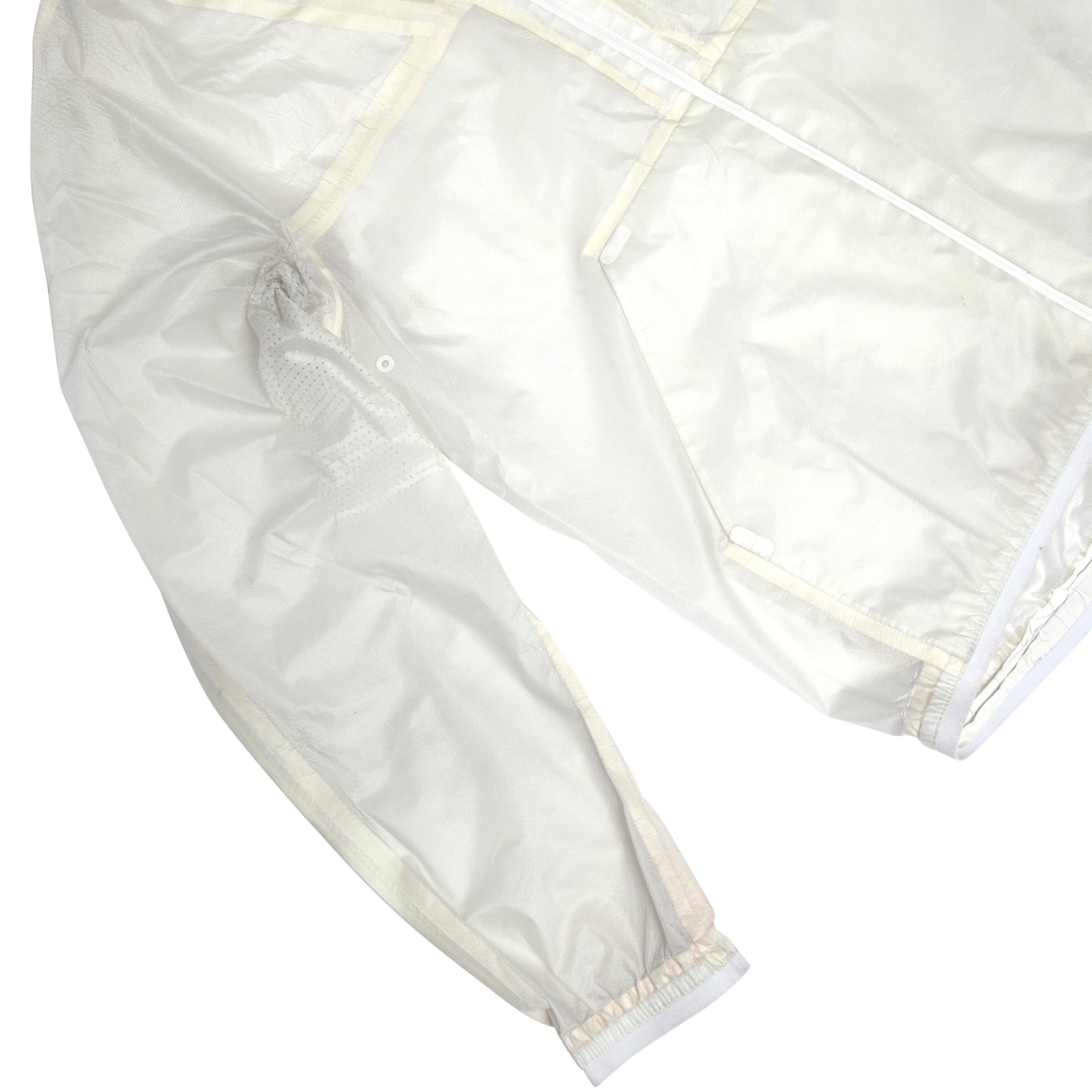 Translucent Nylon Taped Windbreaker Jacket