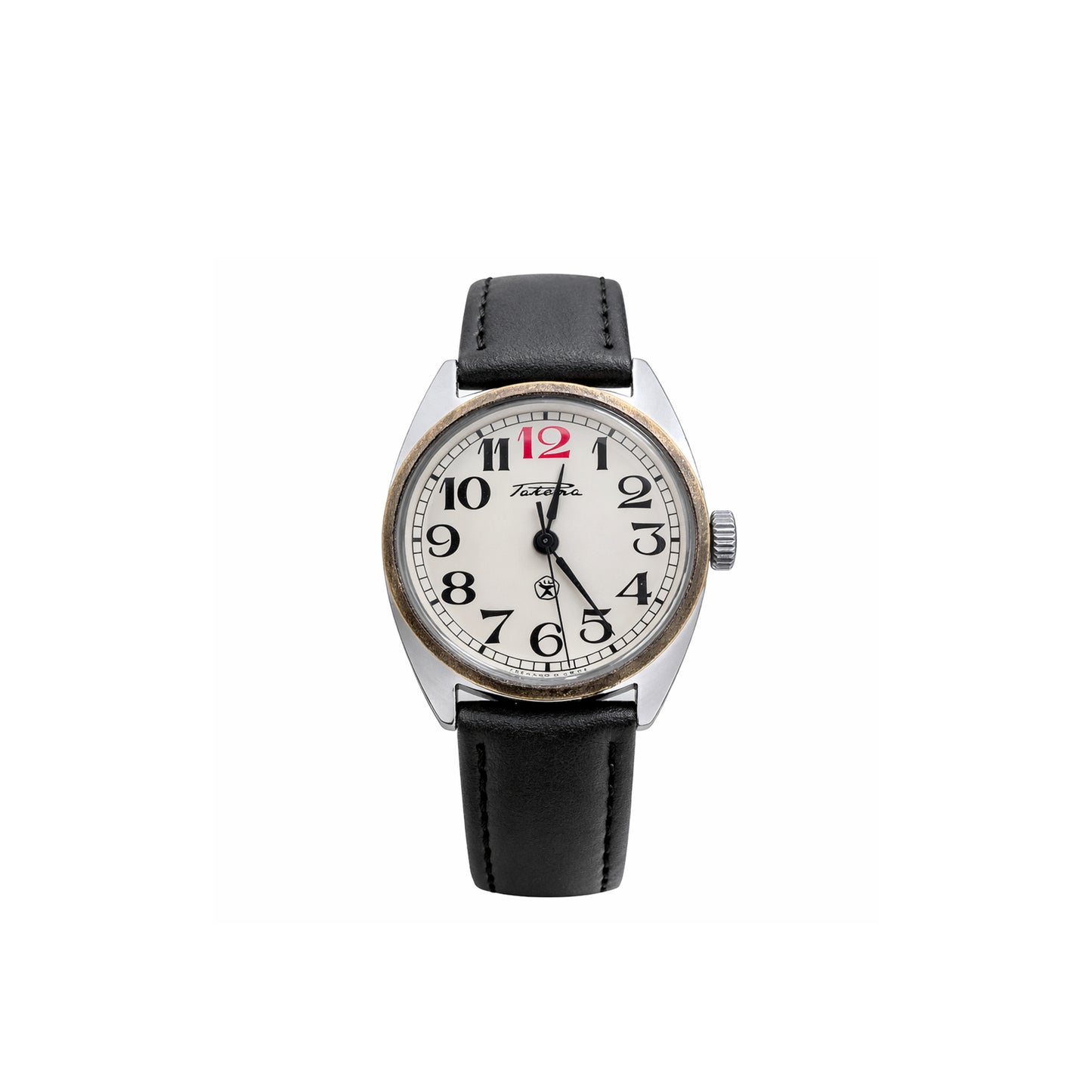 Soviet Civilian, Red Twelve Orientation Dial, Mass Production System, Late USSR Period