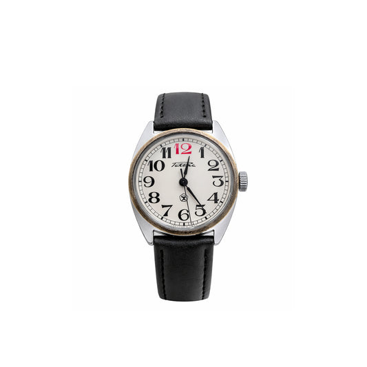 Soviet Civilian, Red Twelve Orientation Dial, Mass Production System, Late USSR Period
