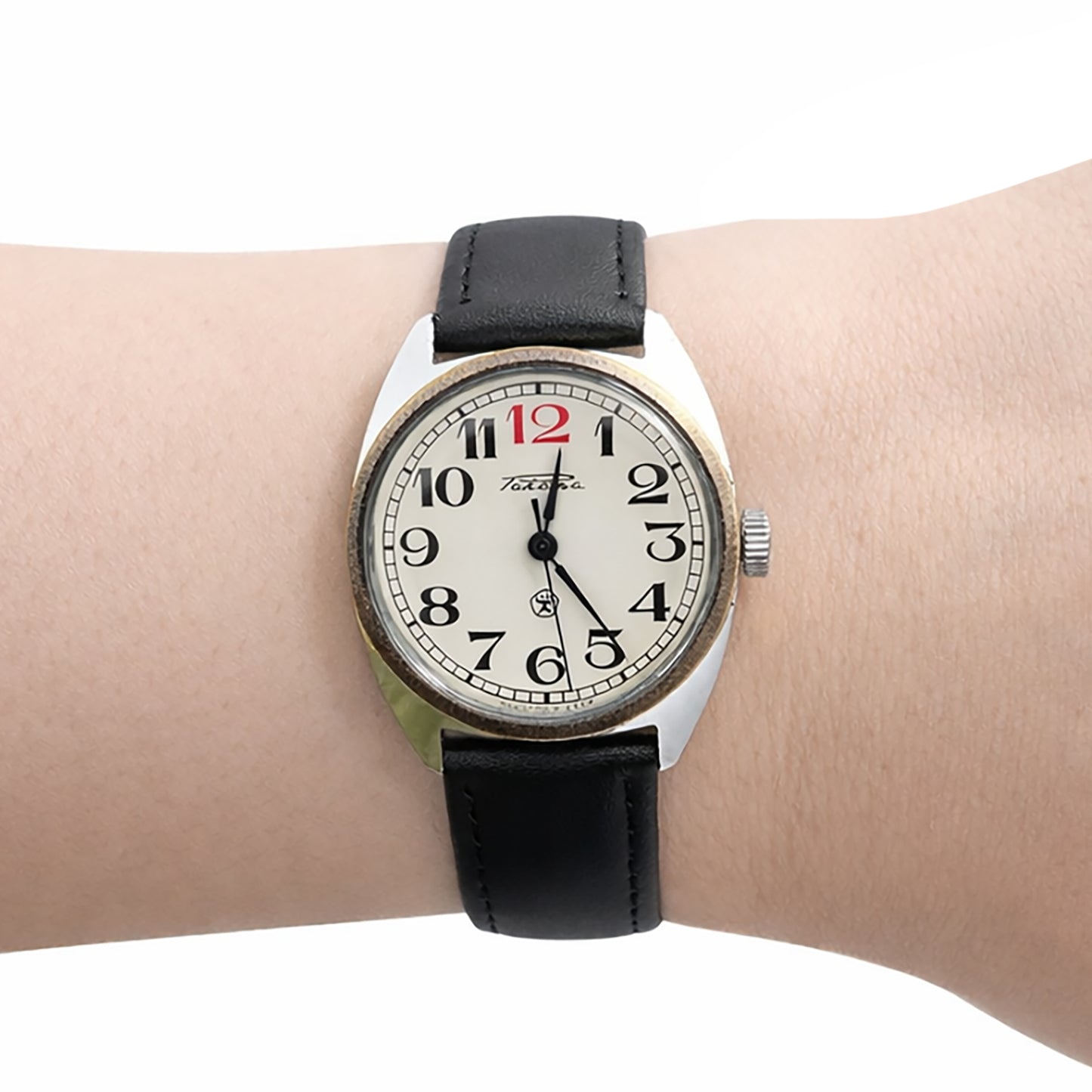 Soviet Civilian, Red Twelve Orientation Dial, Mass Production System, Late USSR Period