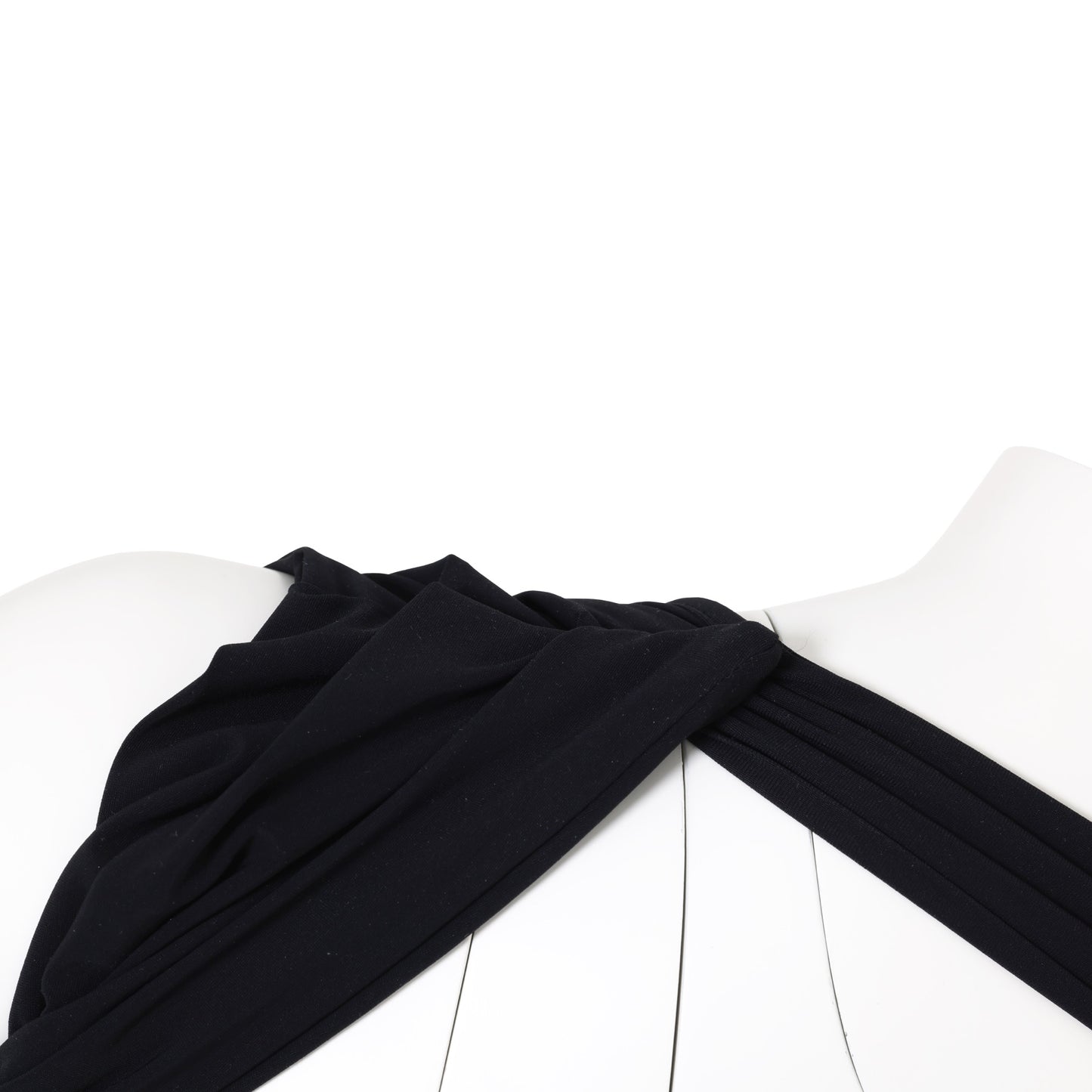 Halston-era Deep-V Bodysuit, 1970s Disco Movement