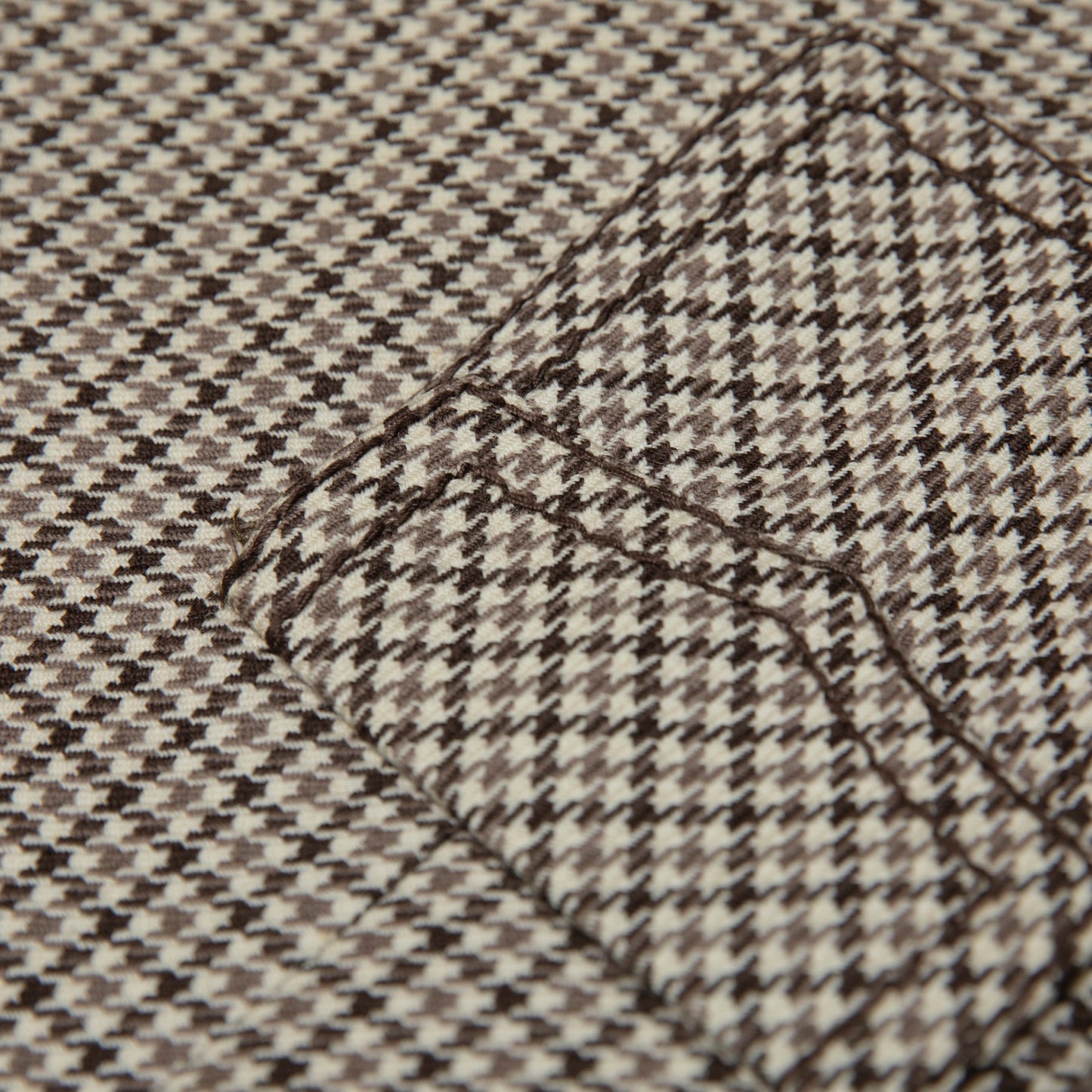 Royal (West Germany) Vintage, 1970s, Houndstooth Wool, Majorette