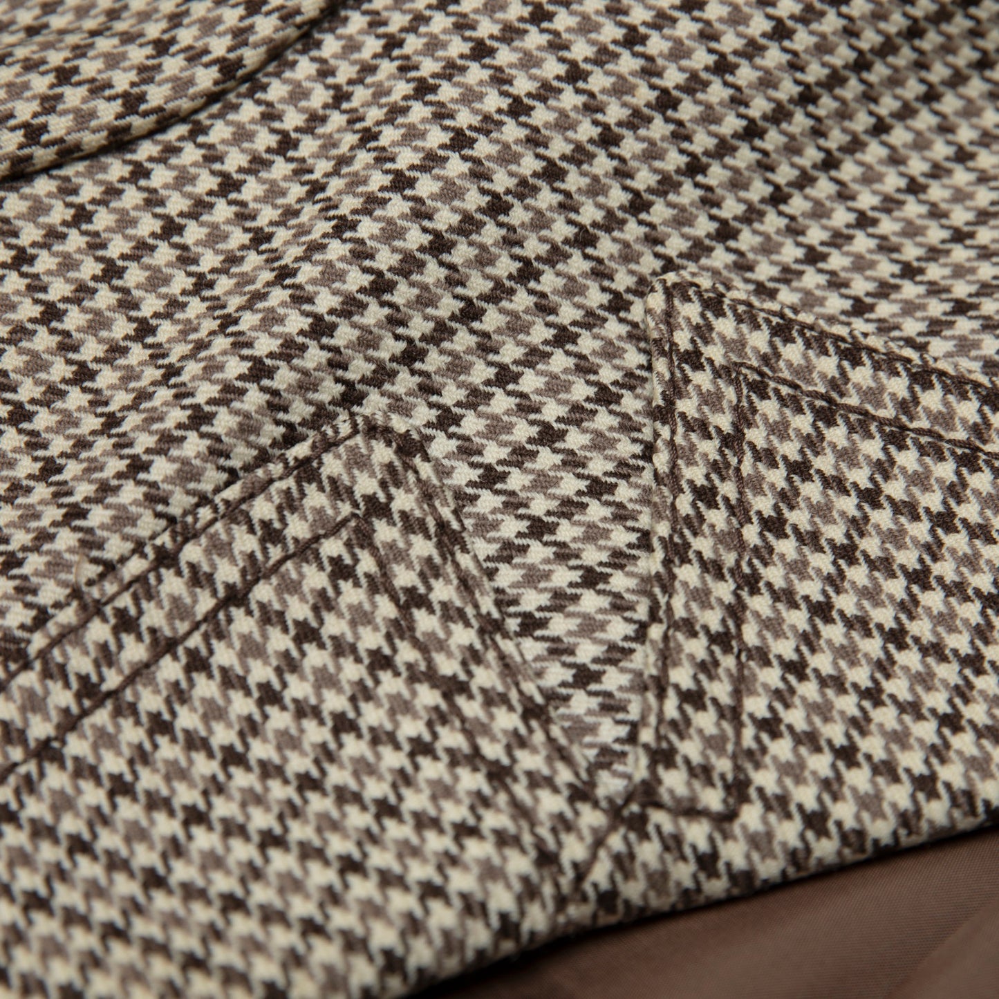Royal (West Germany) Vintage, 1970s, Houndstooth Wool, Majorette