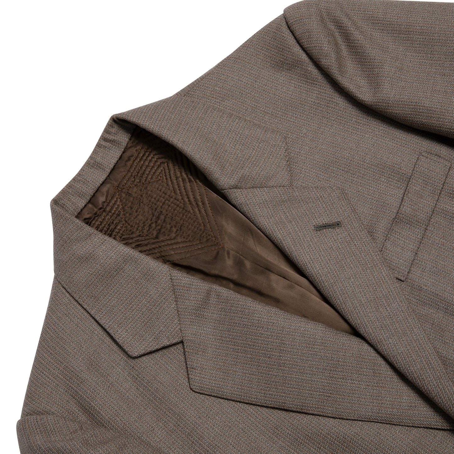Pinstripe Hopsack Weave Blazer