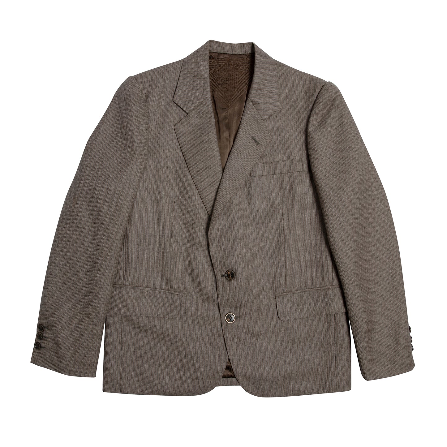 Pinstripe Hopsack Weave Blazer
