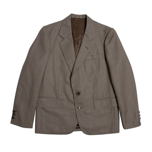Pinstripe Hopsack Weave Blazer