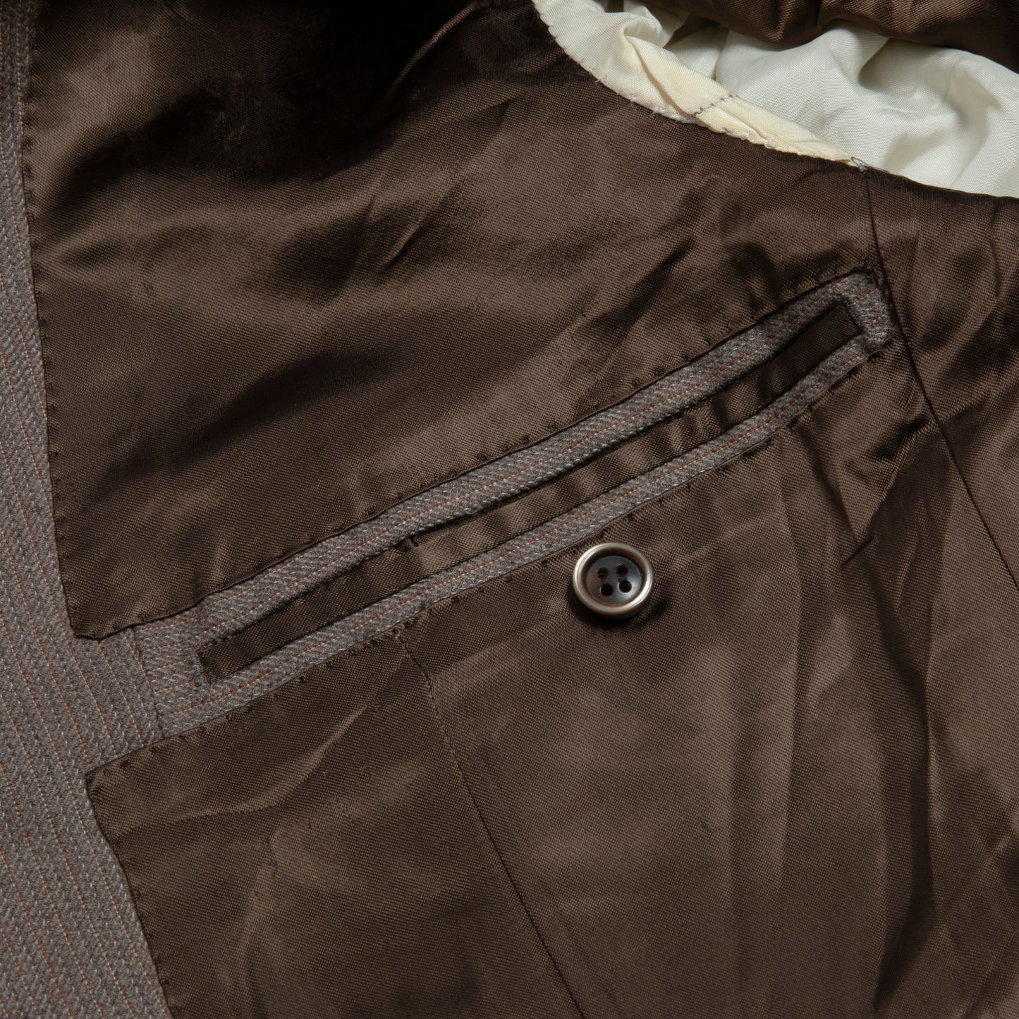 Pinstripe Hopsack Weave Blazer