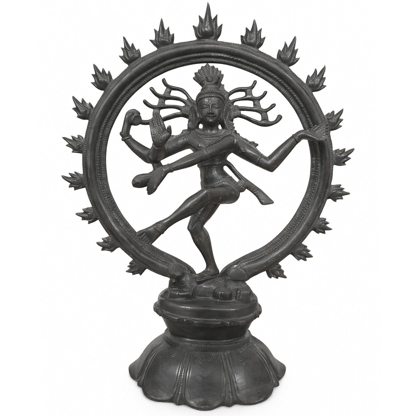 Shiva Nataraja, Cast Bronze Alloy within Prabhamandala Ring