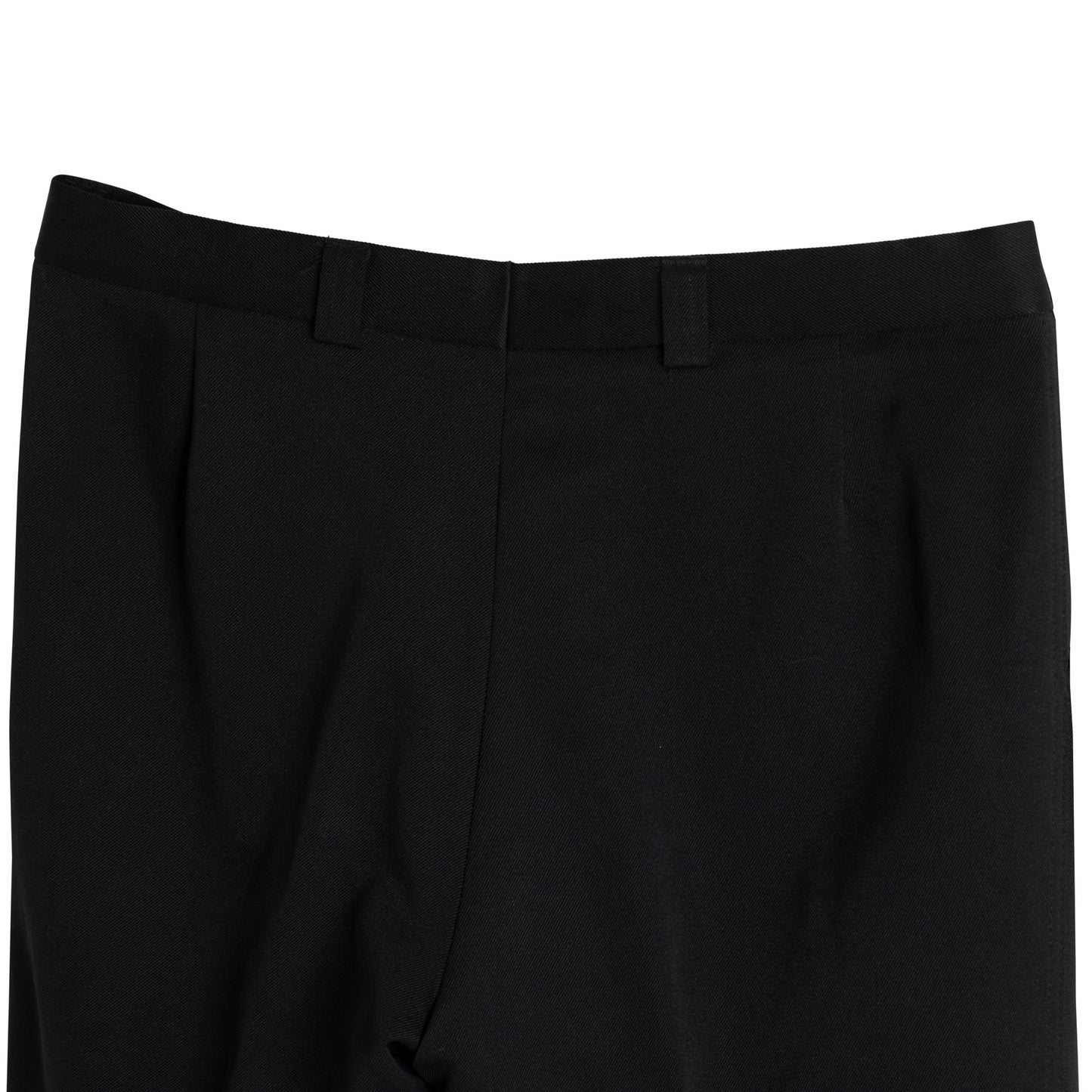 70s, Twill, Mid-Rise Cut, Rigid Pleating, Institutional Uniform