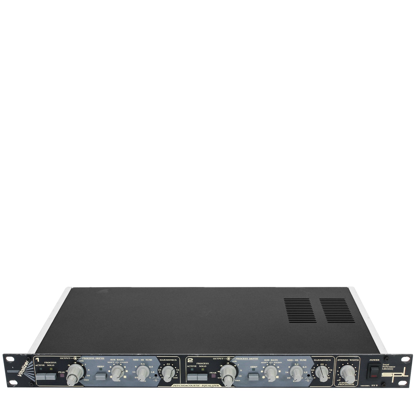 SPL Vitalizer SX2, Psychoacoustic Equalizer with Parallel Harmonic Processing