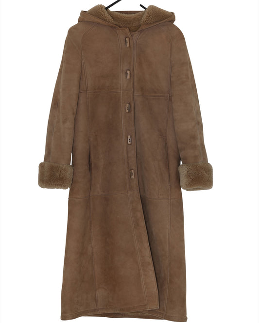 Vintage, 1970s, Gewachsenes Lammfell, Shearling