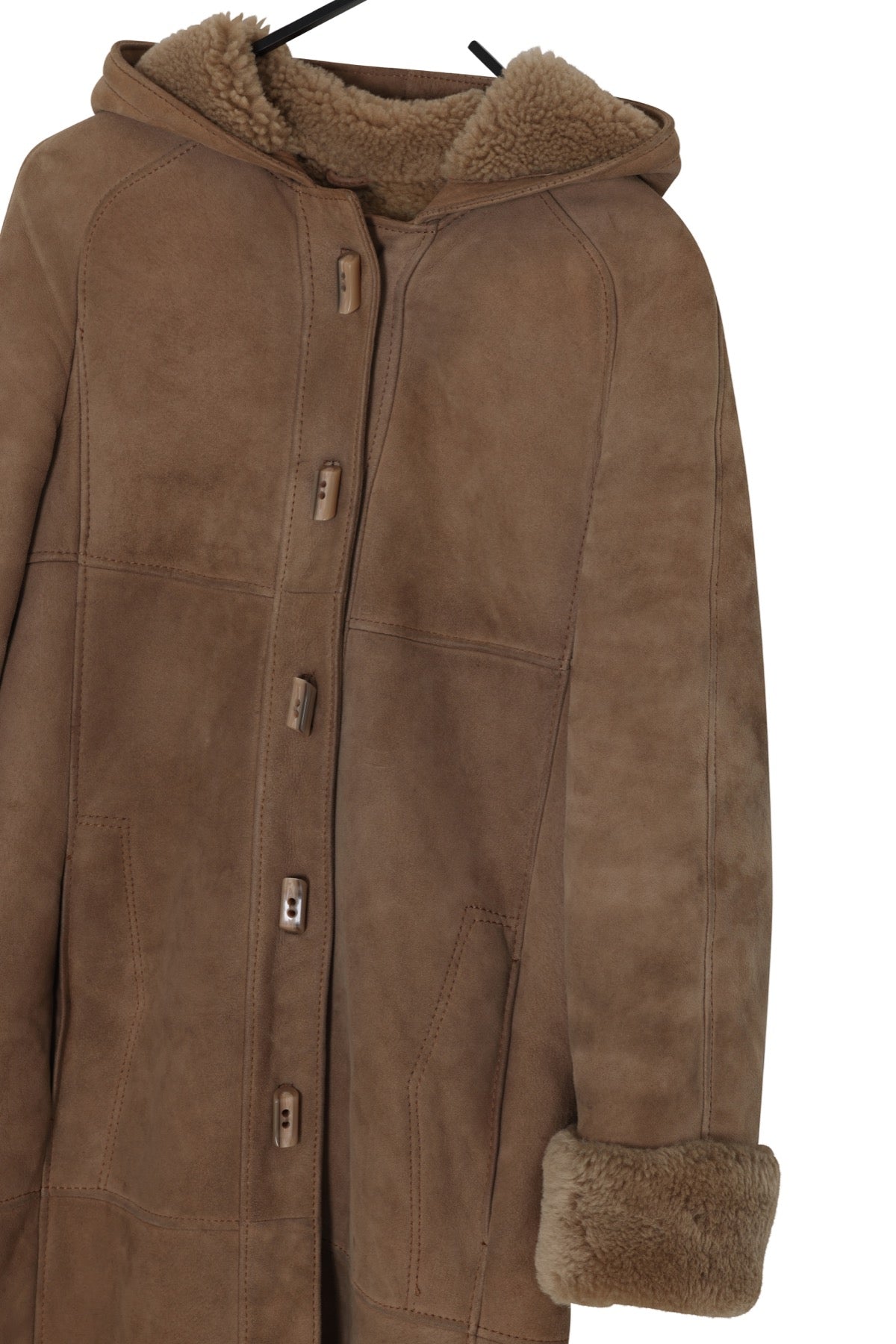Vintage, 1970s, Gewachsenes Lammfell, Shearling