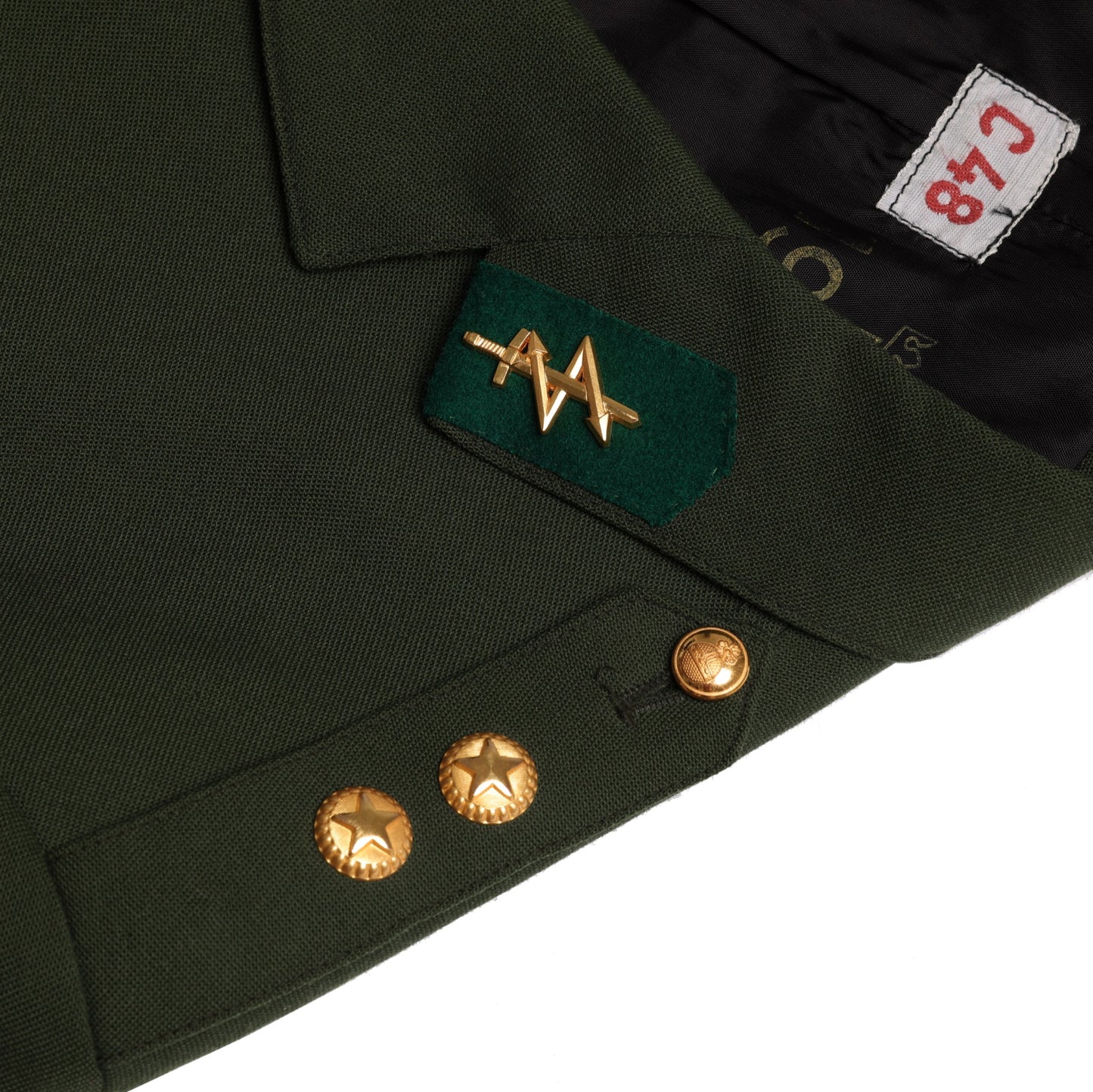 80s, Mounted Insignia, Hierarchical Coding, Ceremonial