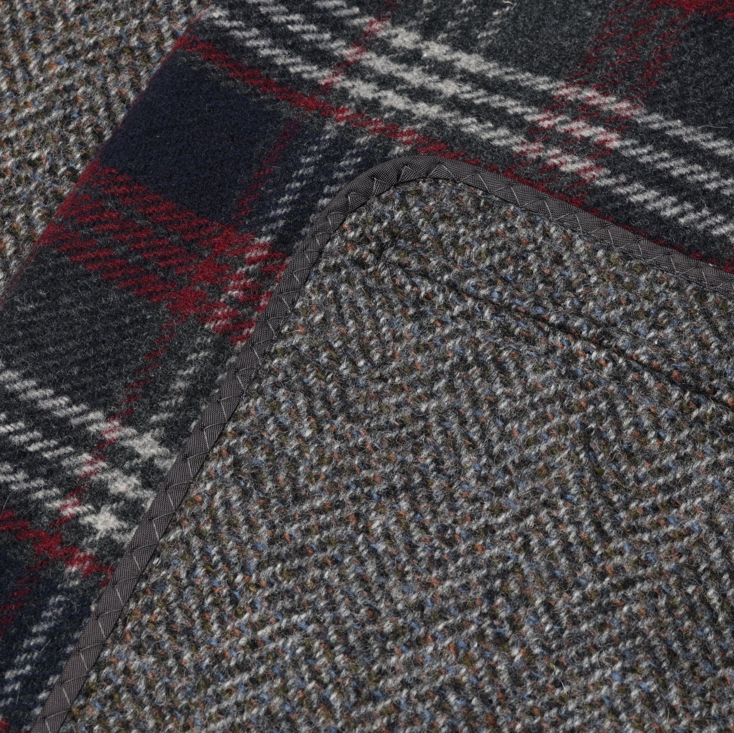 Vintage, 1980s, Herringbone Tweed, High GSM