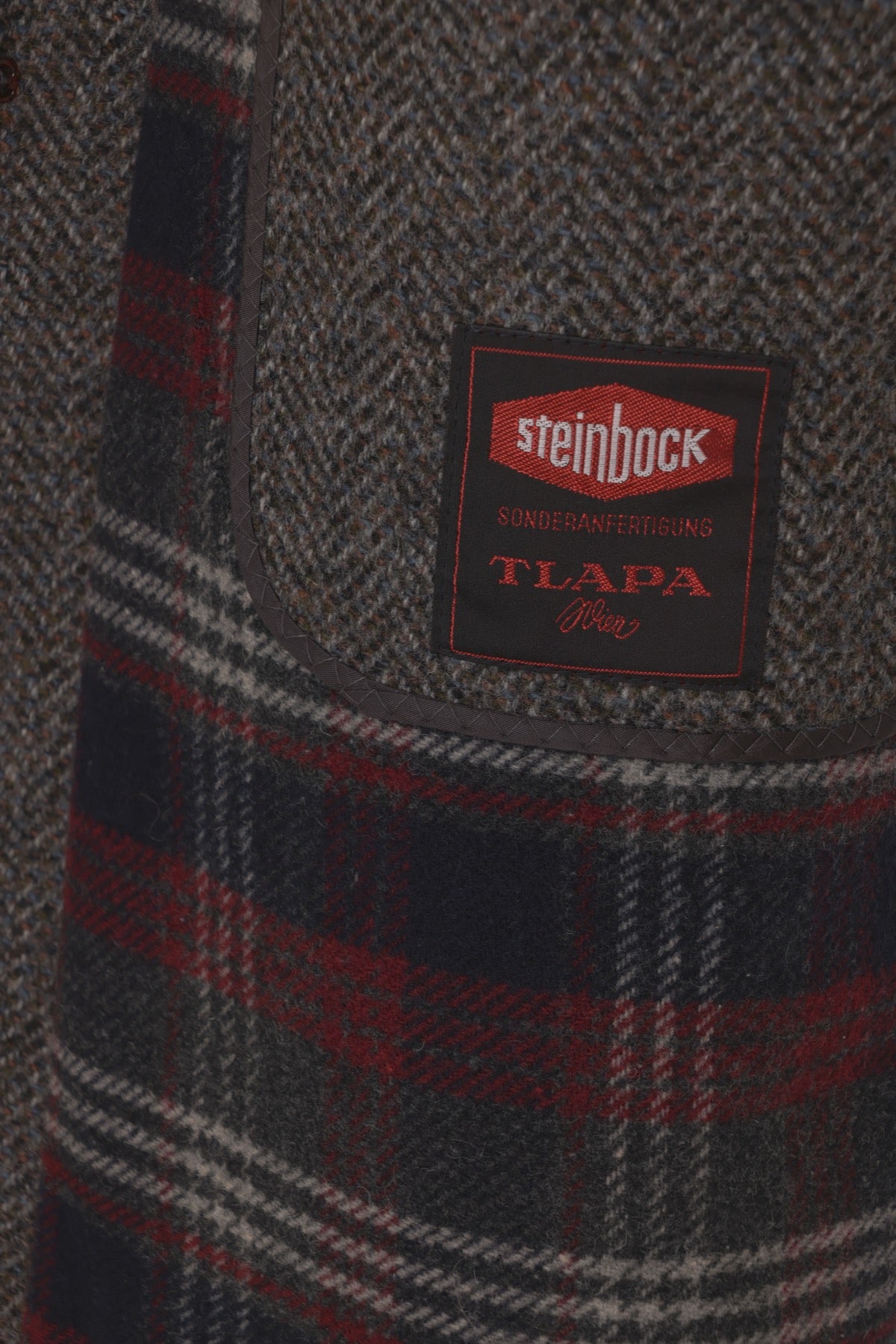 Vintage, 1980s, Herringbone Tweed, High GSM