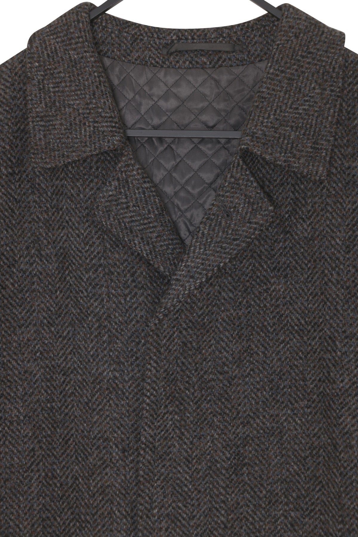 Vintage, 1980s, Herringbone Tweed, High GSM