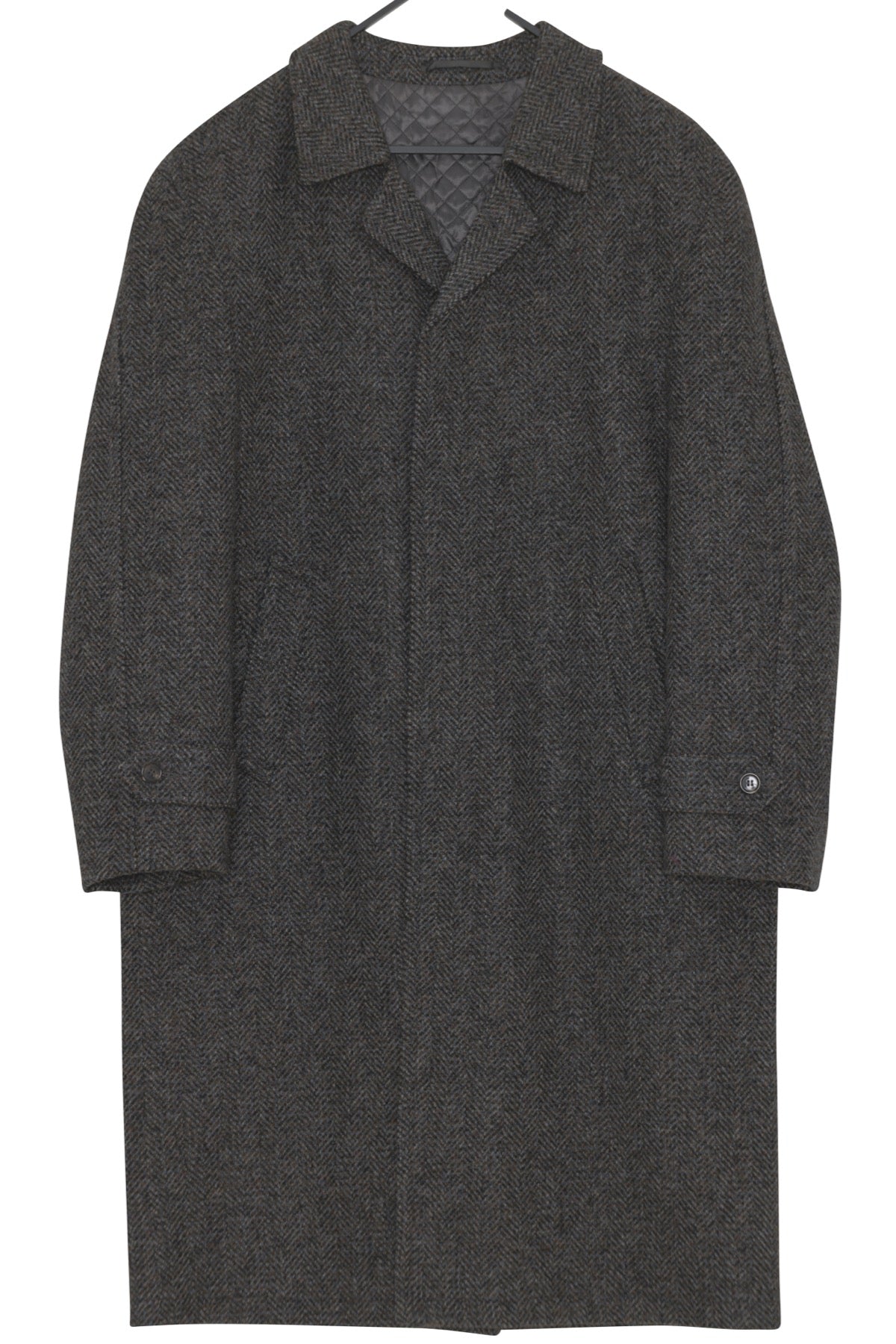 Vintage, 1980s, Herringbone Tweed, High GSM