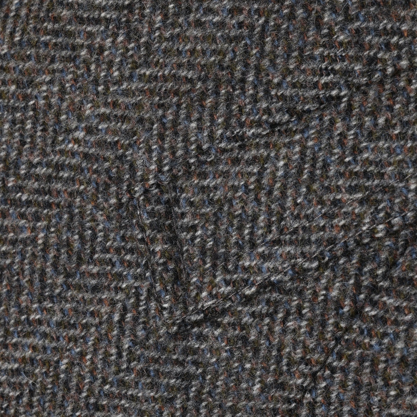 Vintage, 1980s, Herringbone Tweed, High GSM