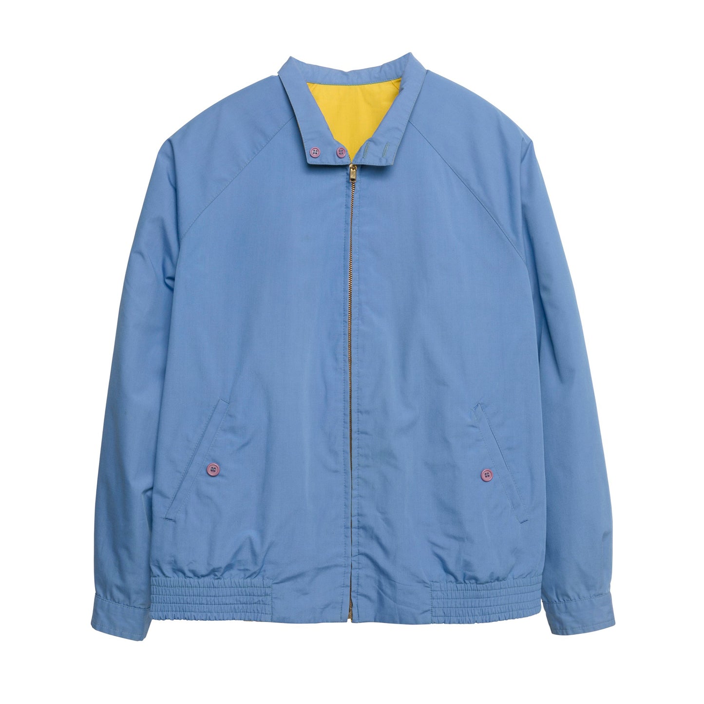 Canvas Weave Reversible Western Raglan Sleeve Bomber