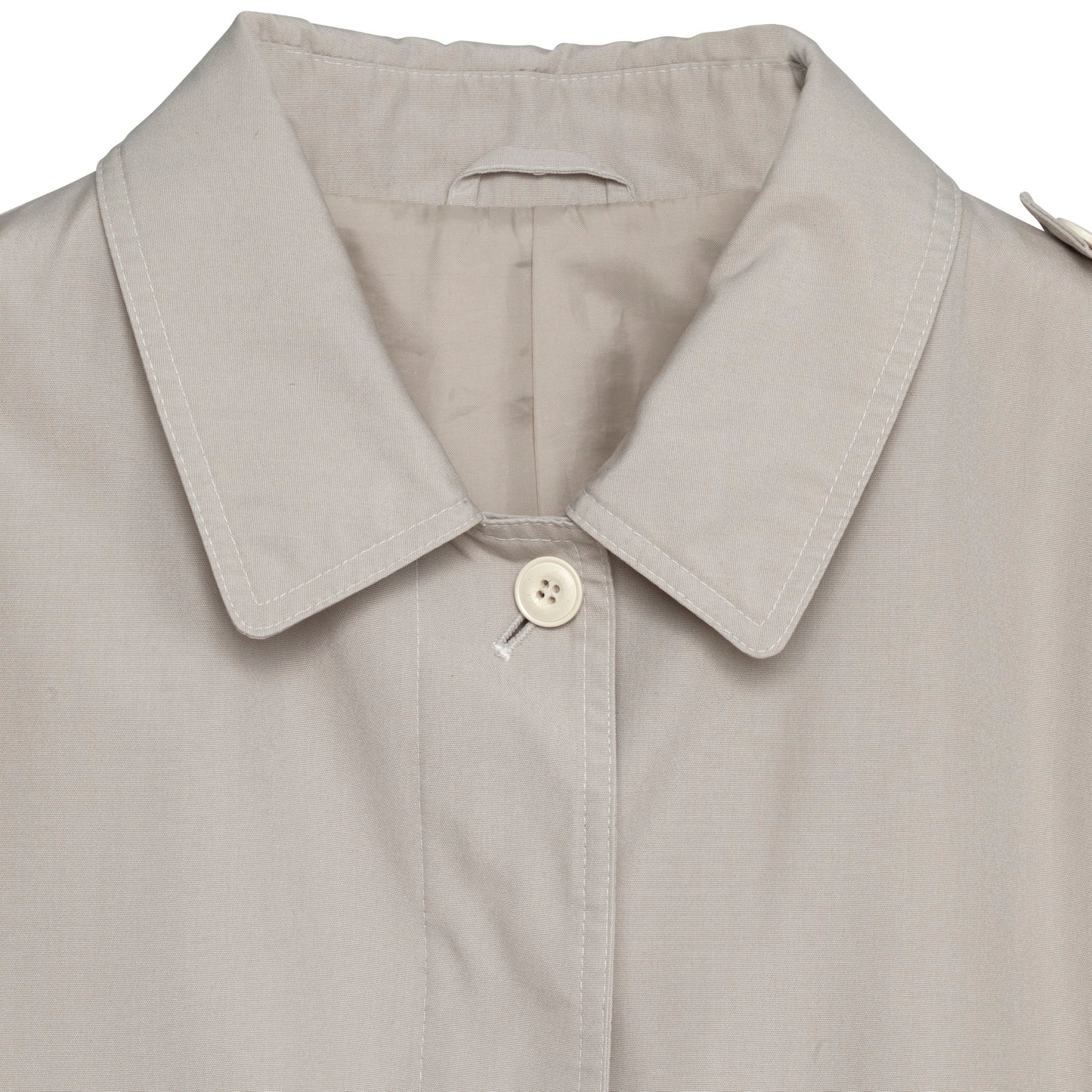 Canvas Weave Slot Seam Blouson Jacket