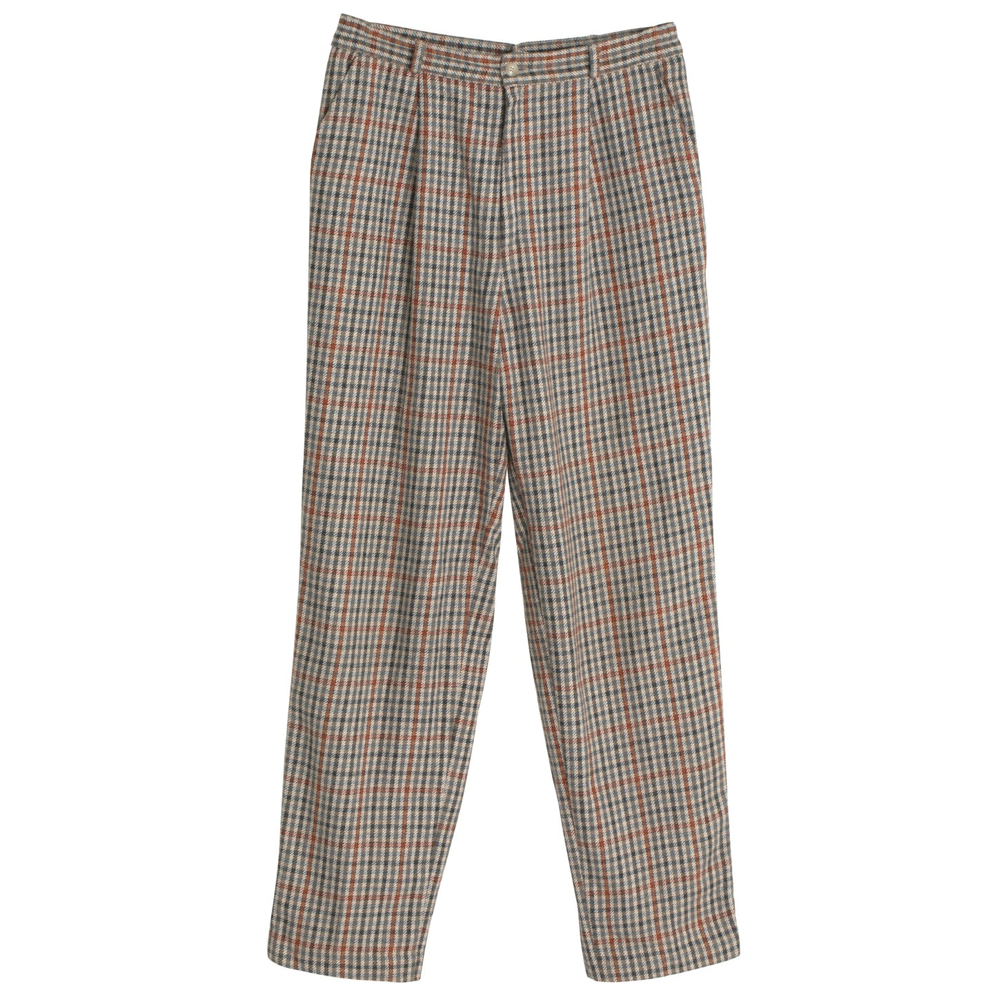 90s, Brushed Wool Blend, Glenurquhart Check, Business-Leisure