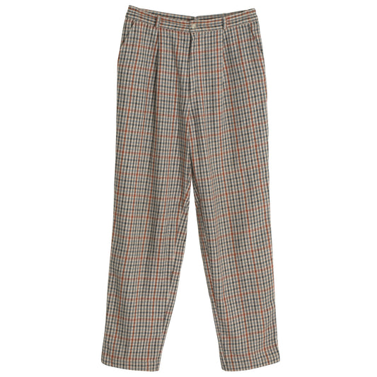 90s, Brushed Wool Blend, Glenurquhart Check, Business-Leisure