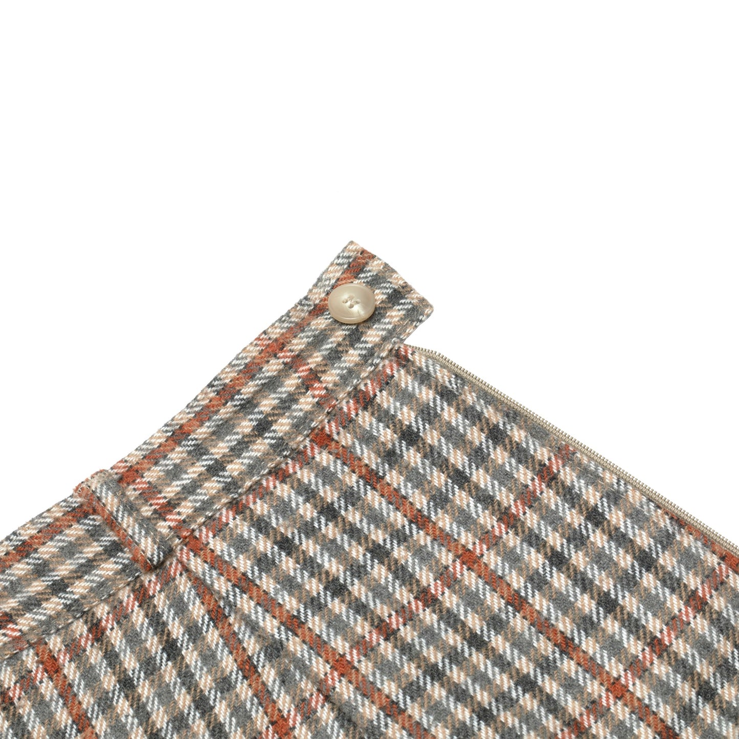90s, Brushed Wool Blend, Glenurquhart Check, Business-Leisure