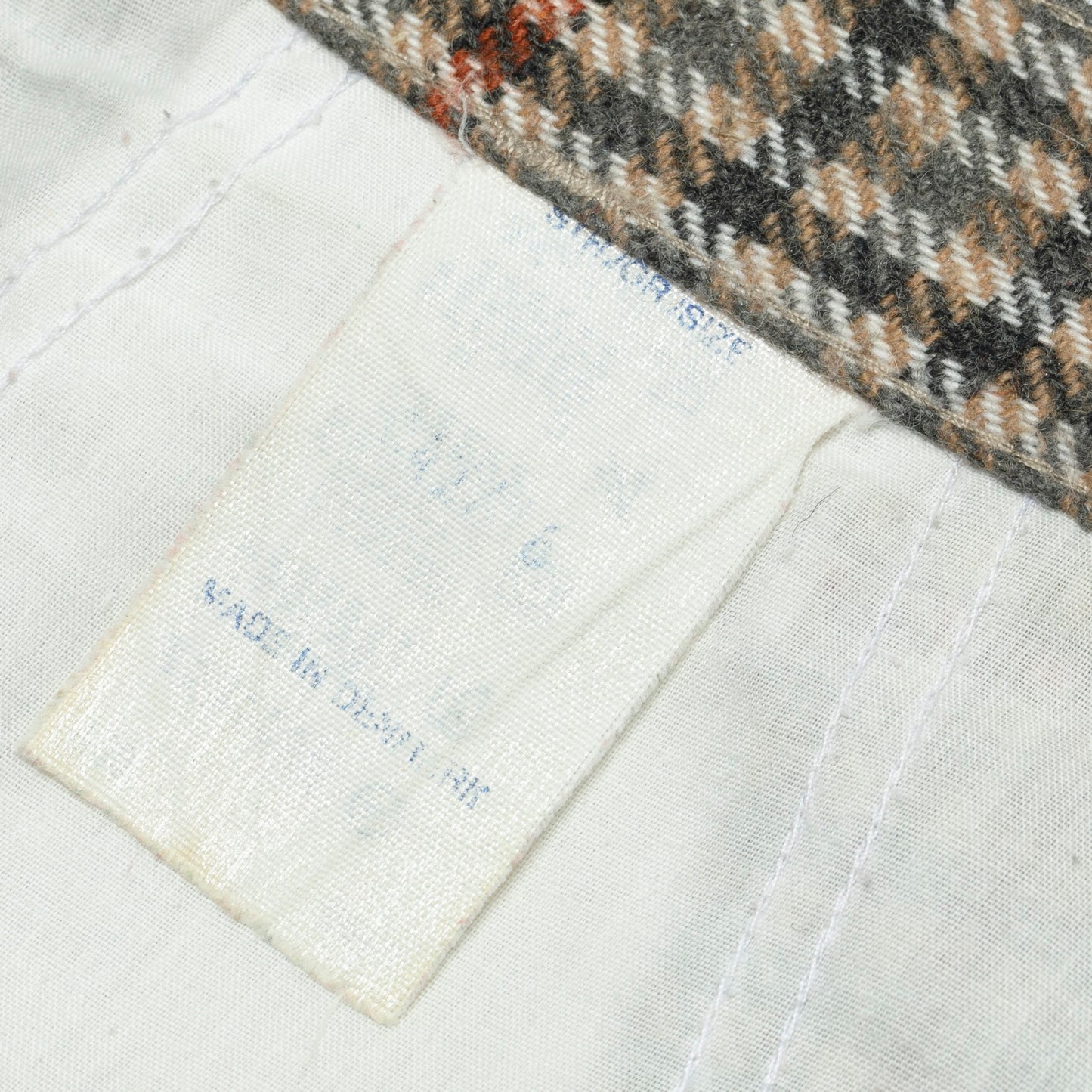 90s, Brushed Wool Blend, Glenurquhart Check, Business-Leisure