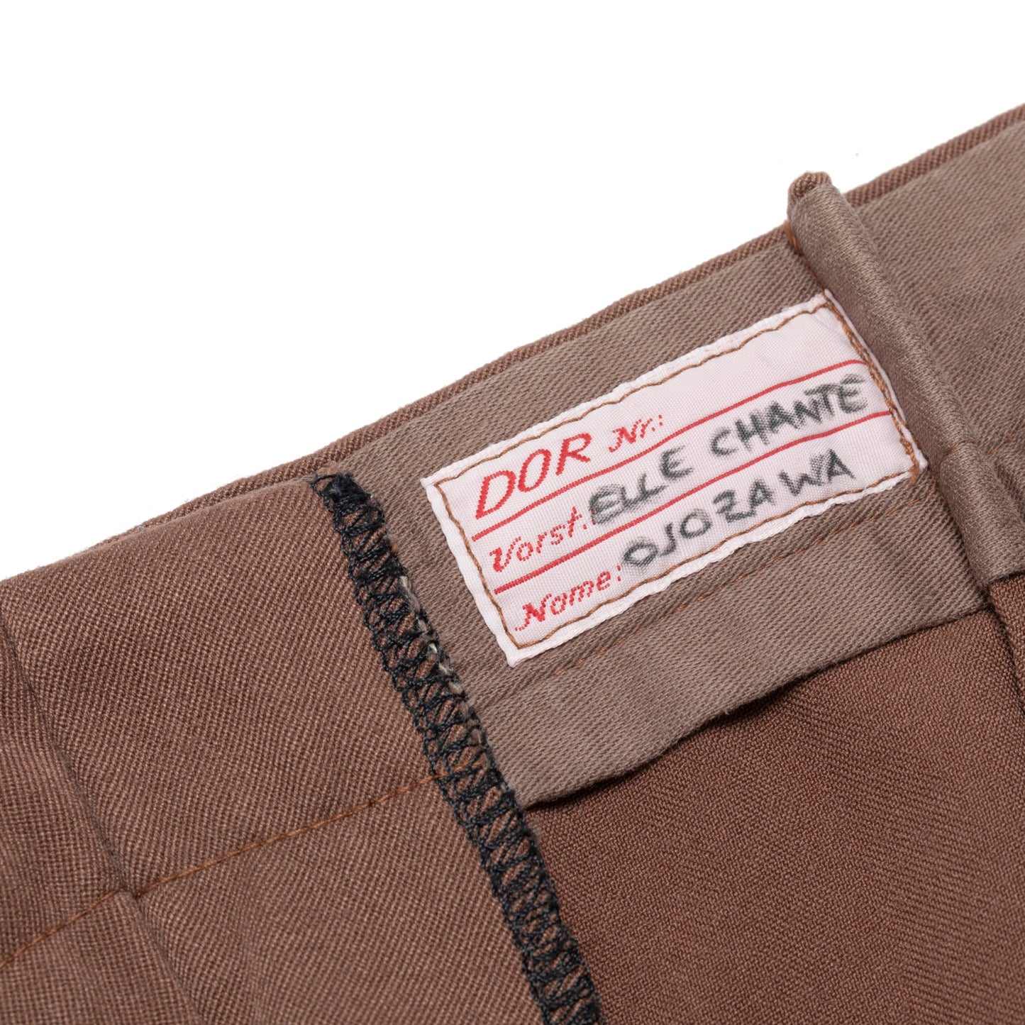 80s, Structured Pleats, Angled Side Seams, GDR Institutional