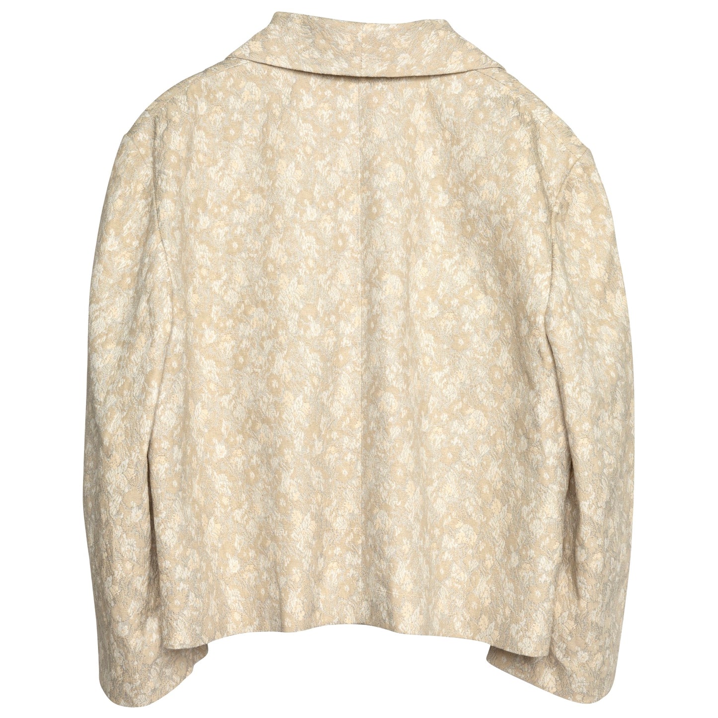 Vintage, 1970s, Linen Damask, T Lapel
