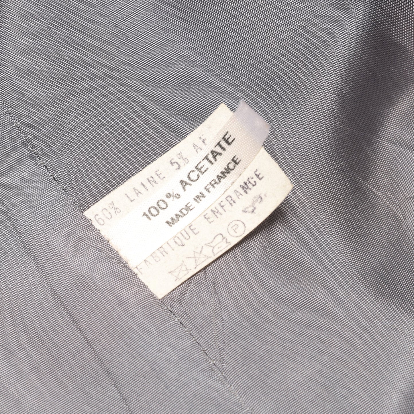 Vintage, 1970s, Herringbone Tweed, Pastel Striping