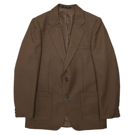 70s, Woolmark Certified, High-Twist Wool Twill, Field Blazer