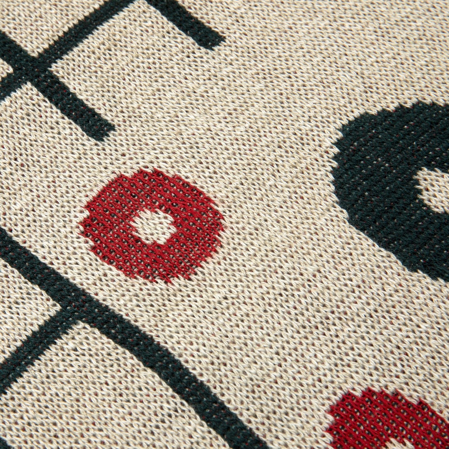 Vintage, 1980s, Jacquard, Drop Shoulder, Postmodern