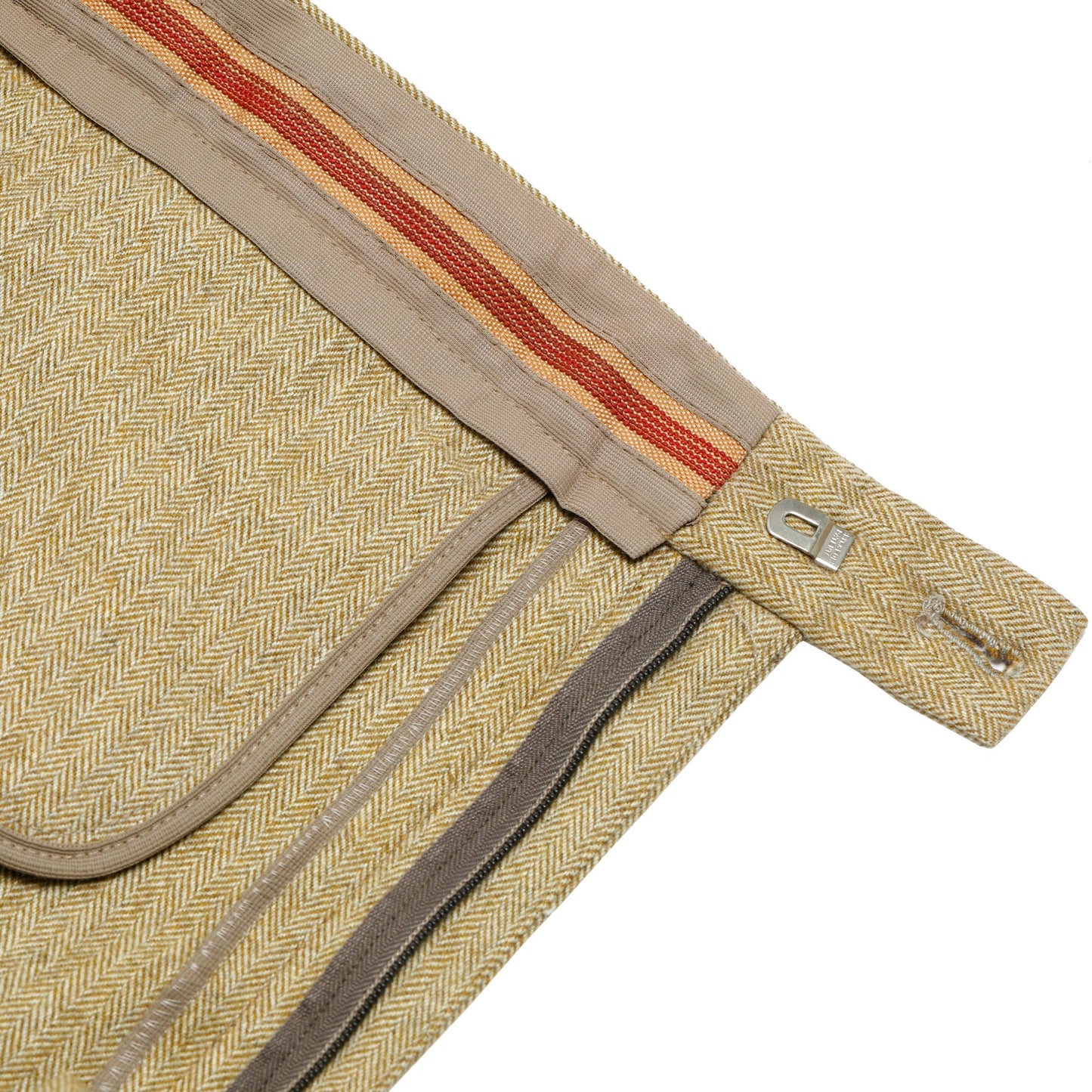Vintage, 1960s, Herringbone Twill, High-Rise, Archival