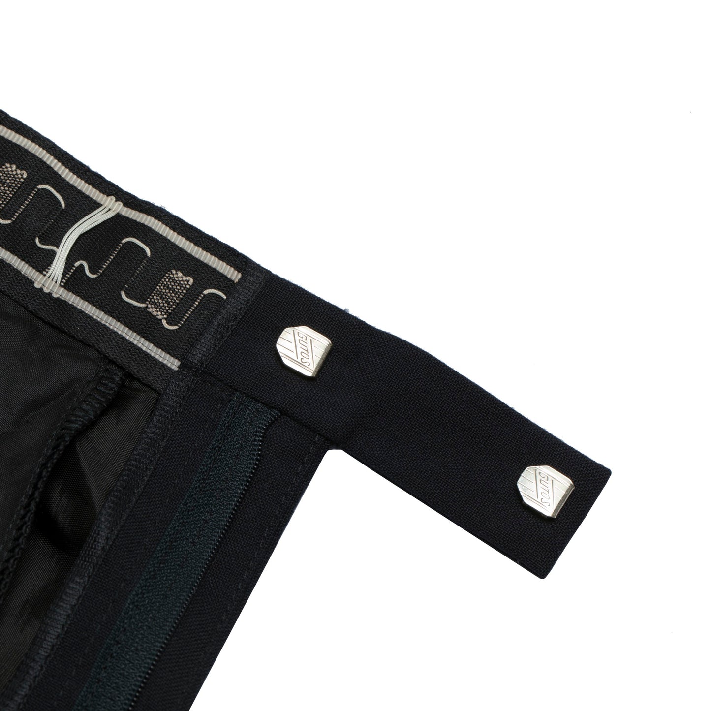 High Density Wool, Silk Stripe Inlay, Elastic Cordage