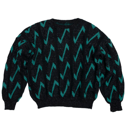 80s, Intarsia, Slub Yarn, Lambswool