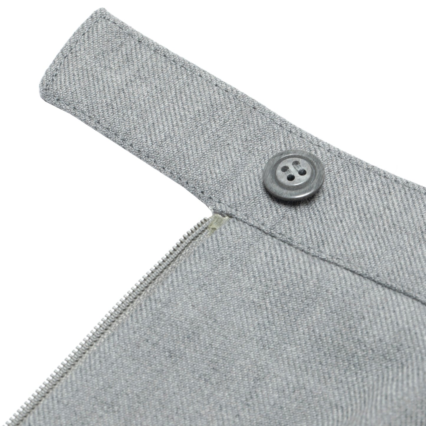 Tropical Wool, Forward Pleats, Clean Cuffed Hem, Small-Batch