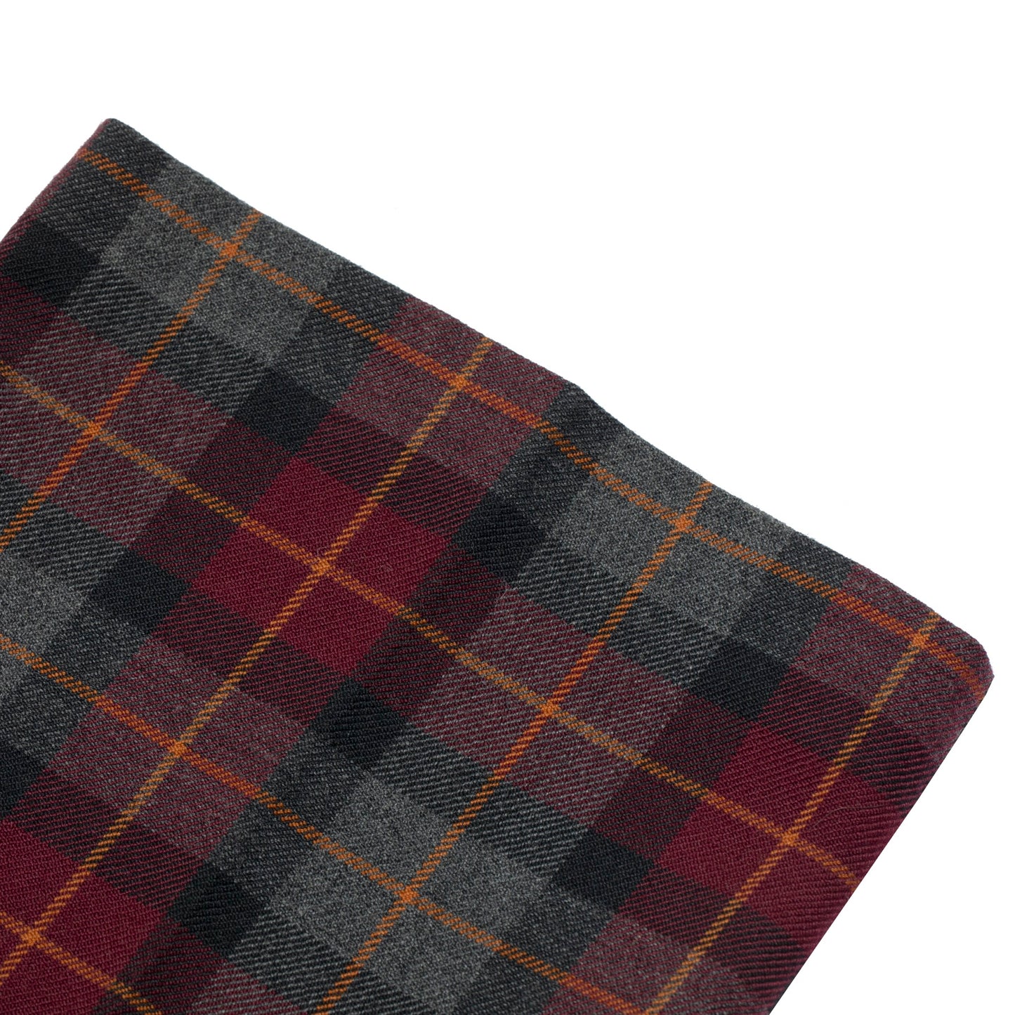 70s, Glen Plaid, Wool Flannel