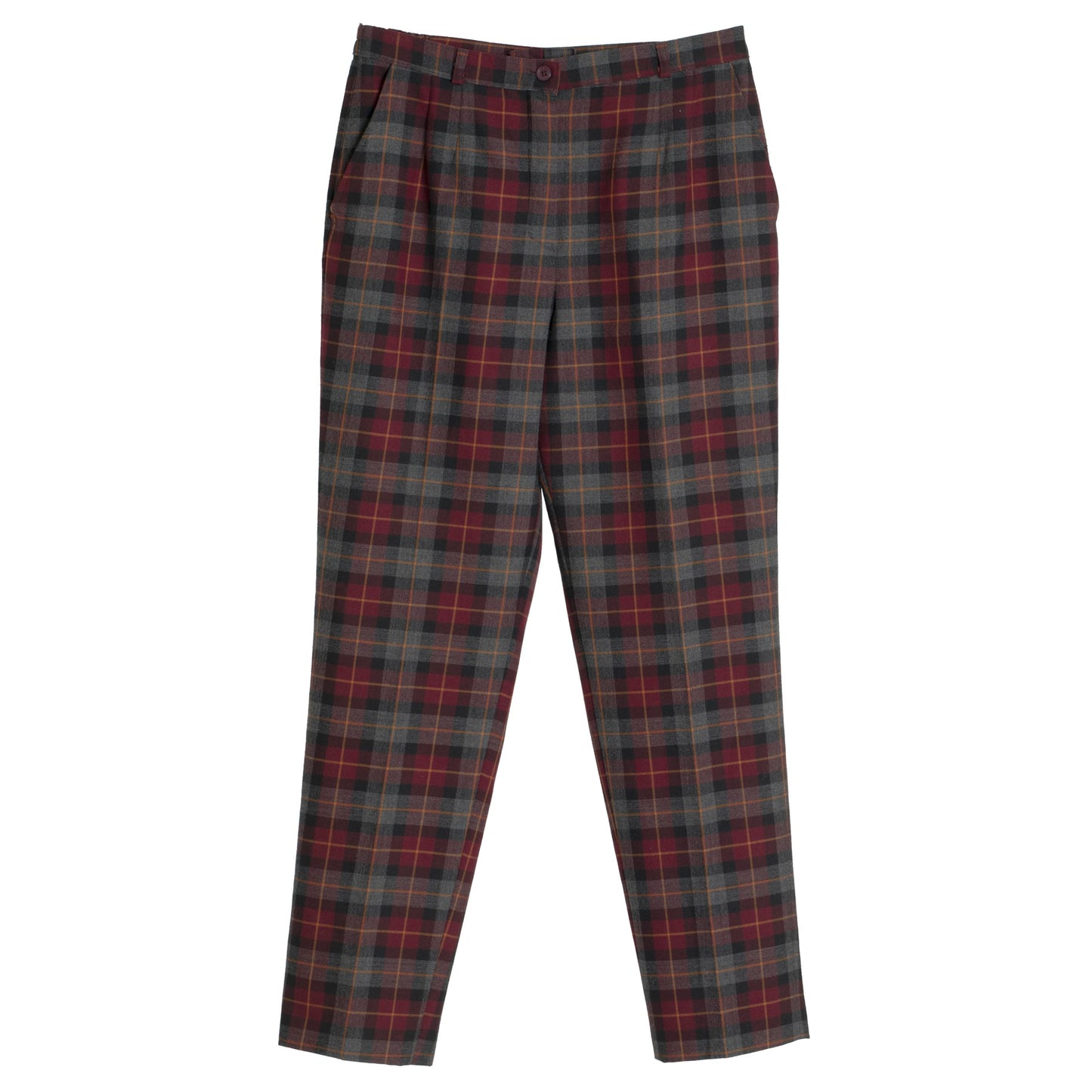 70s, Glen Plaid, Wool Flannel