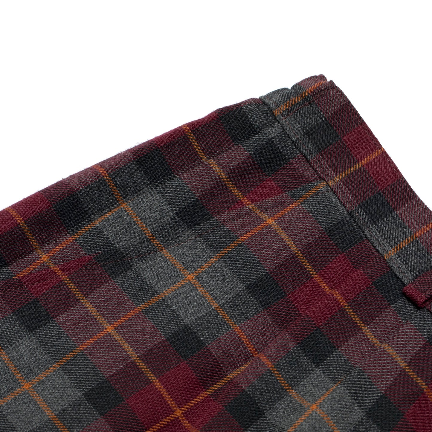 70s, Glen Plaid, Wool Flannel