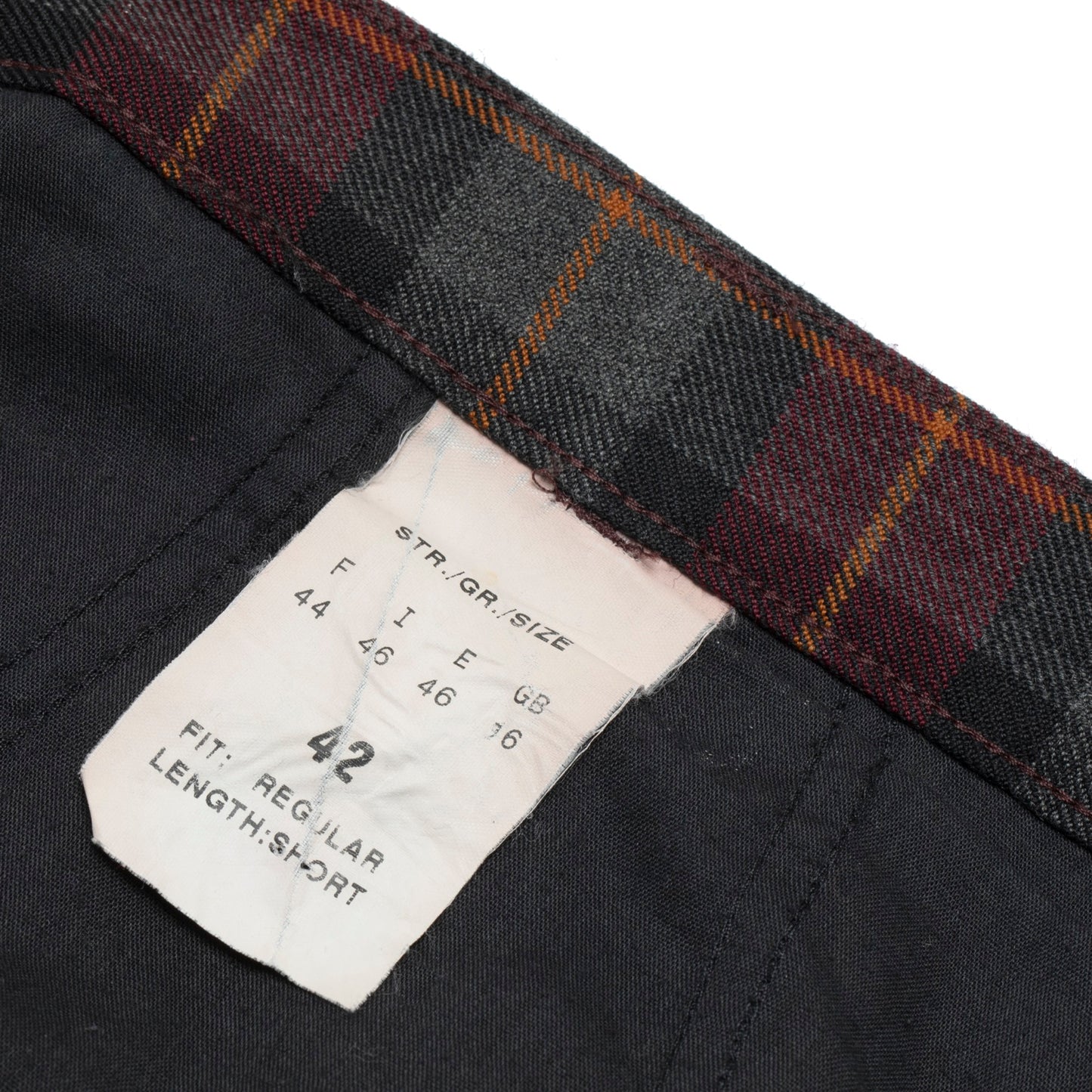 70s, Glen Plaid, Wool Flannel