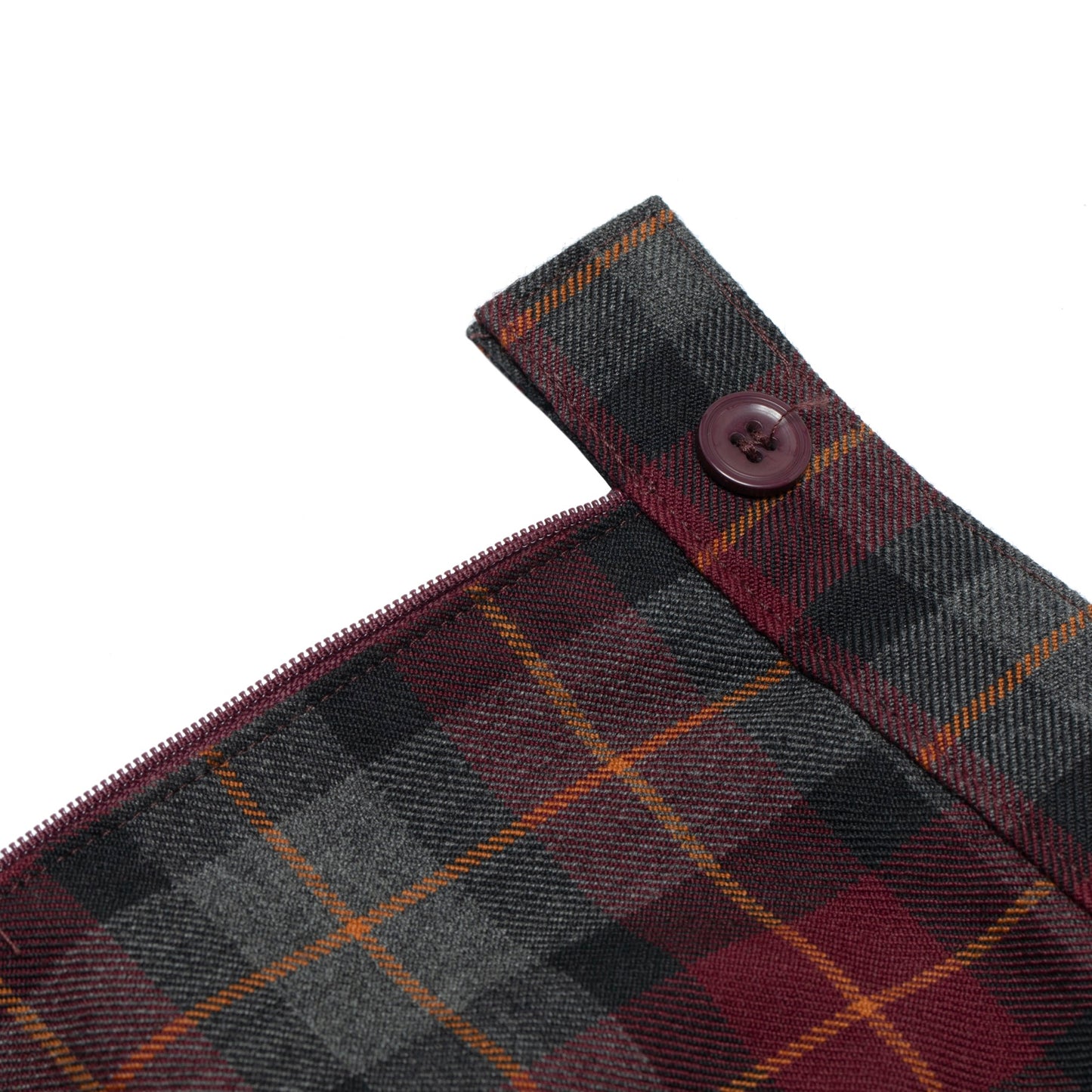 70s, Glen Plaid, Wool Flannel