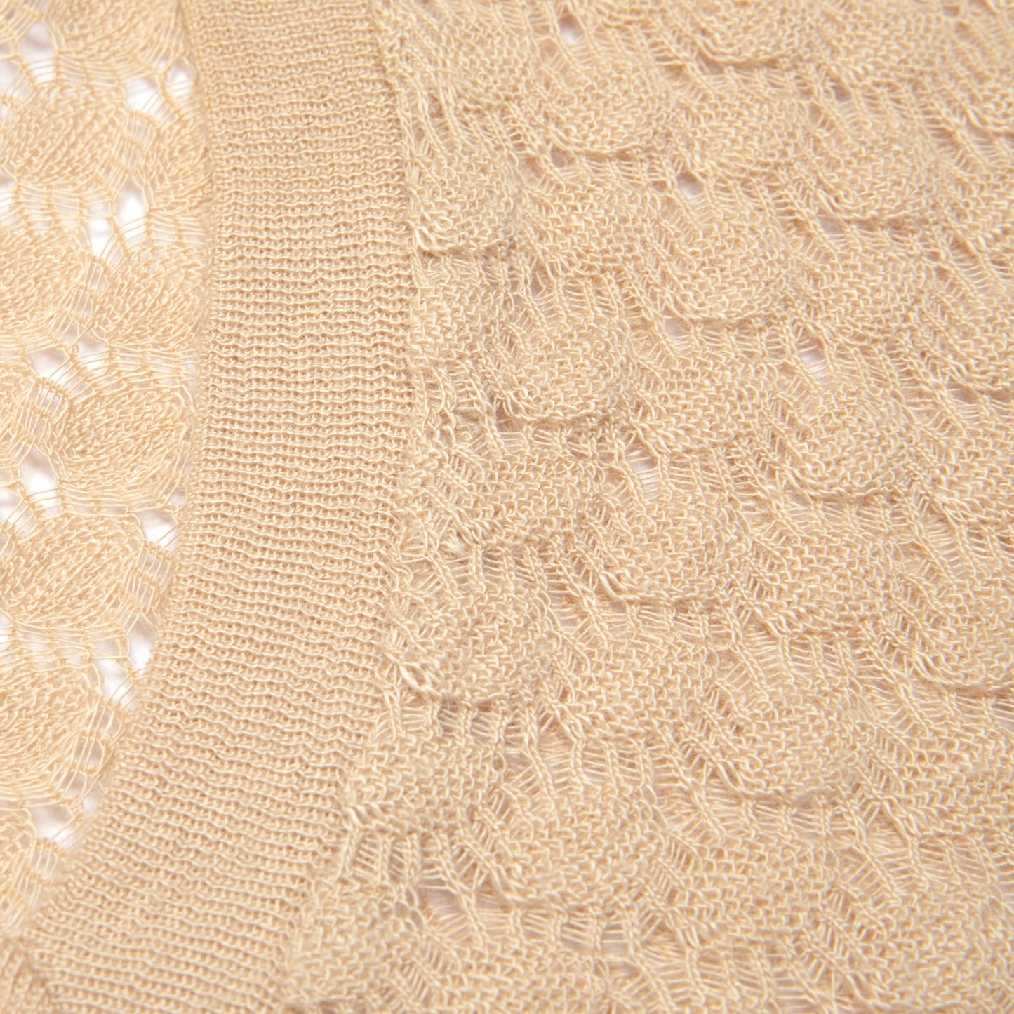 70s, Lace Knit, Mock Crochet, Resort