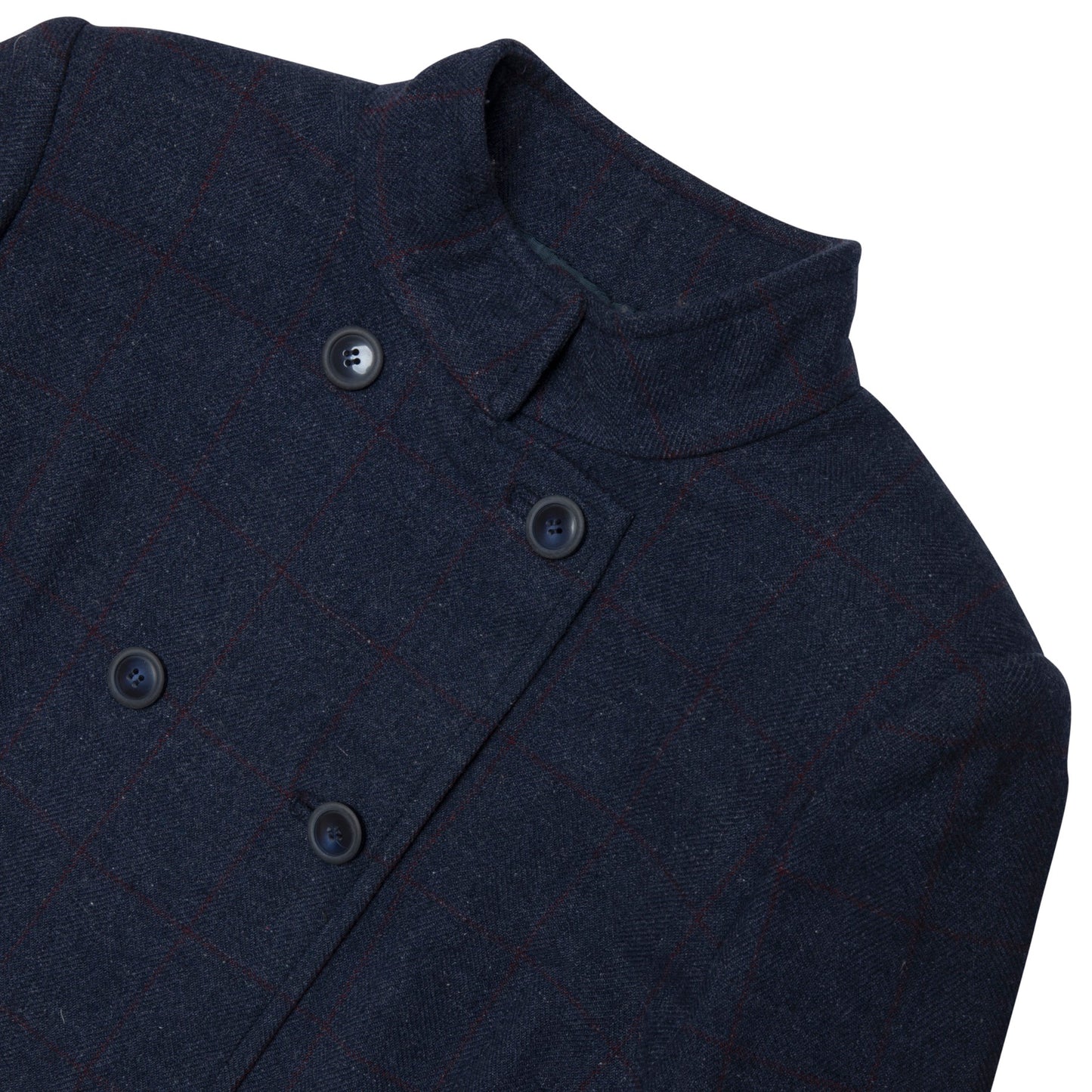 Vintage, 1980s, Overcheck, Virgin Wool Tweed