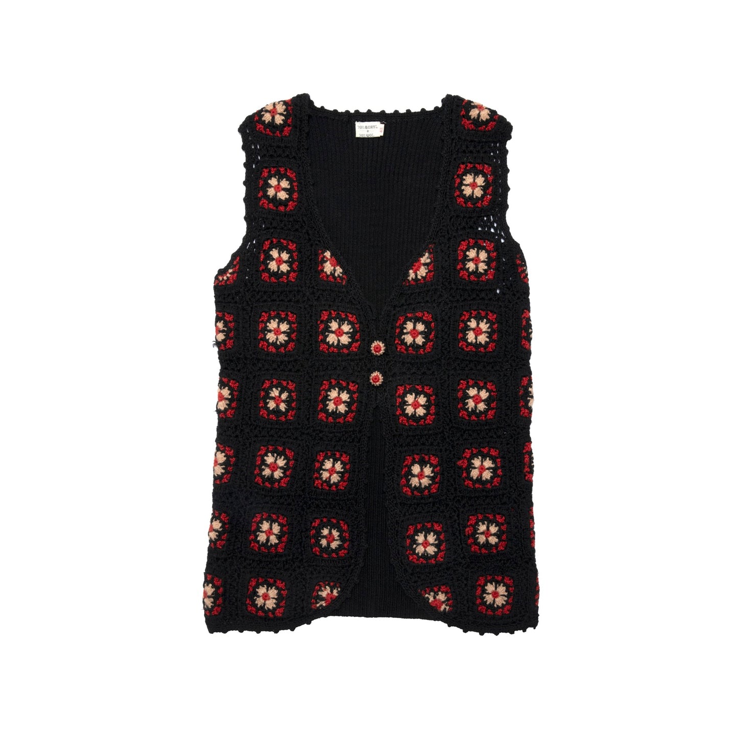 Vintage, 1970s, Crochet, Dutch Artisinal