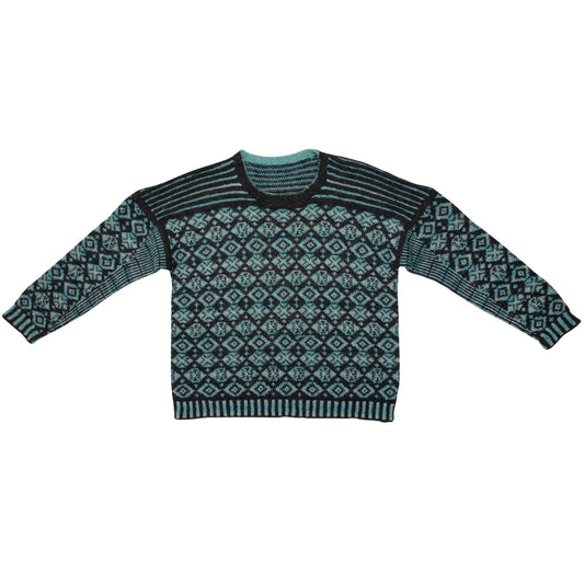 70s Setesdal Jacquard Knit Pullover