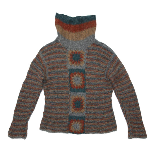 70s, Mohair, Crochet, Artisinal