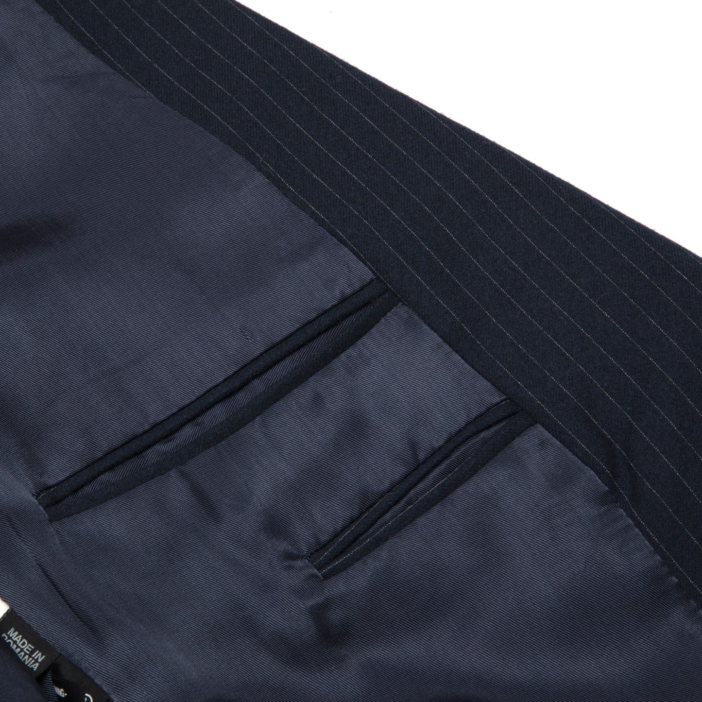 80s, Worsted Flannel, Pinstripe, Structured Drape, Banking Uniform